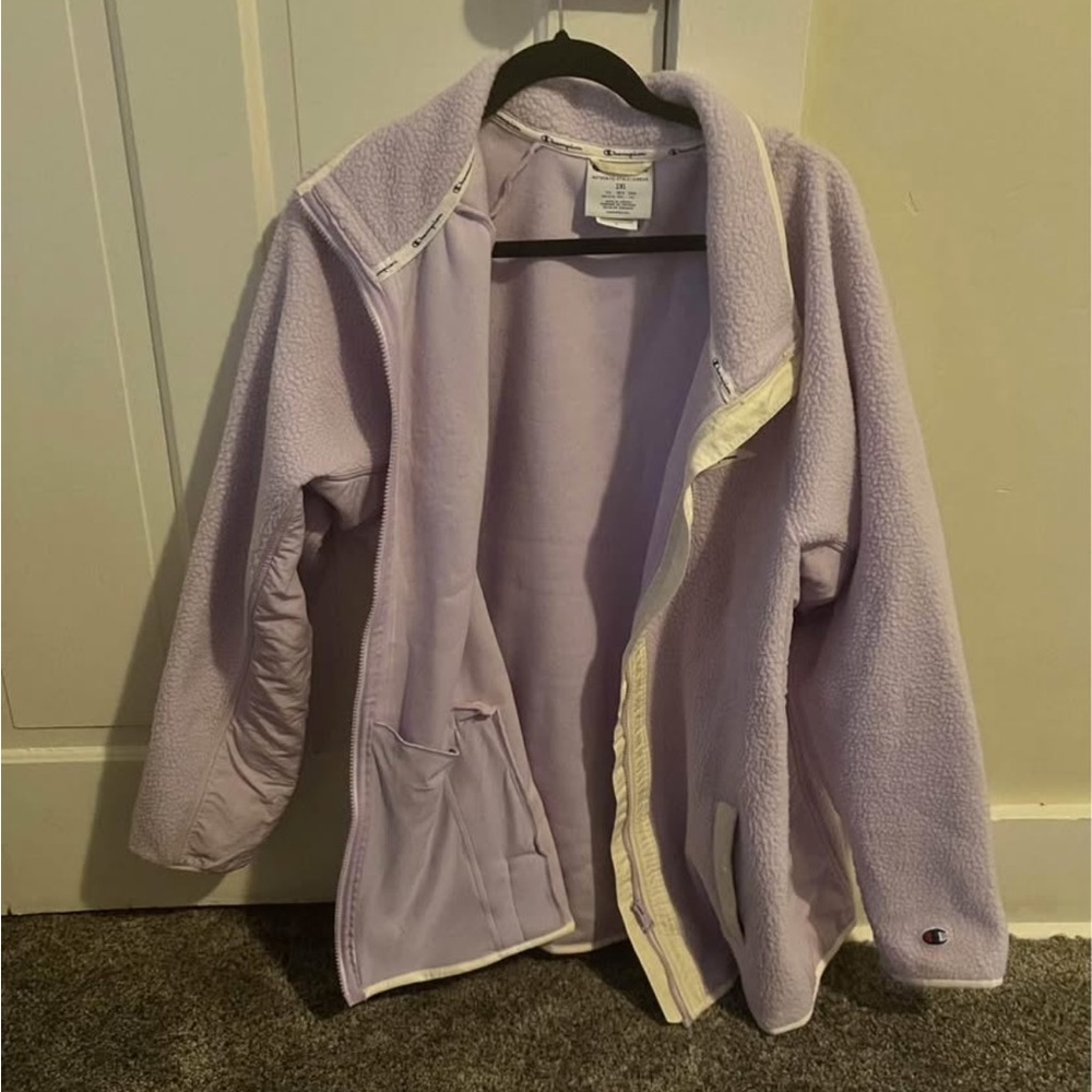 Lavender Fleece Jacket